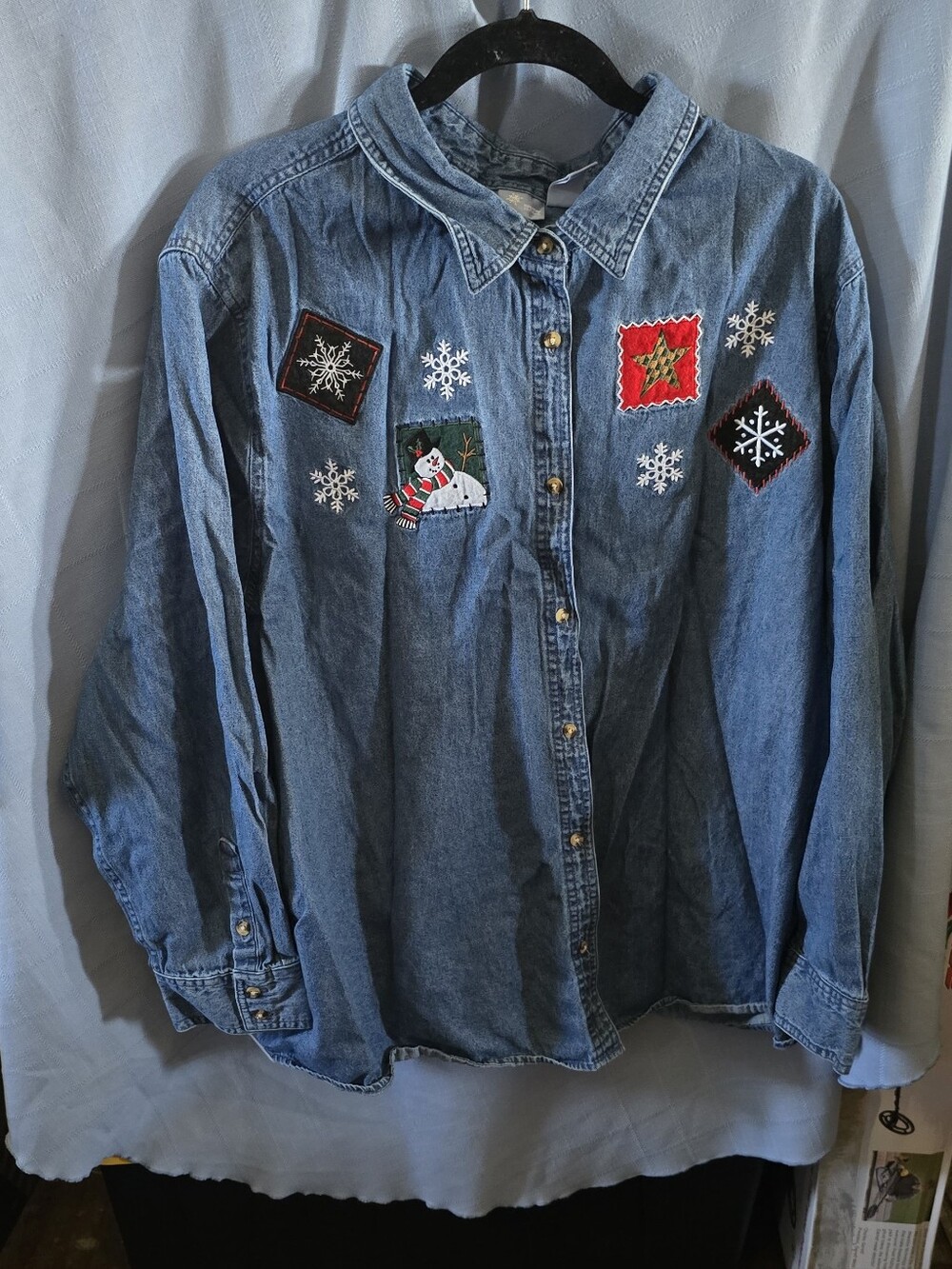Holiday Editions Light Blue Denim Shirt